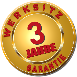 3 Jahre Garantie